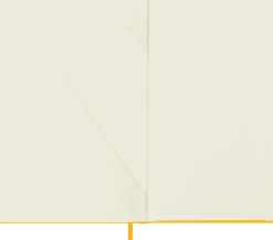 Moleskine: Classic Silk Notebook (Notesbog, Hardcover, Classic fabric, Large, Orange Yellow, Ruled)