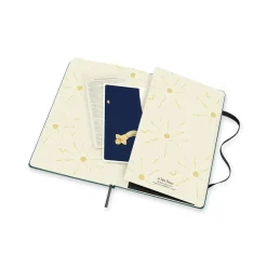 Moleskine: Le Petit Prince (Notesbog, Hardcover, Limited Edition, Large, Grøn, Ruled)