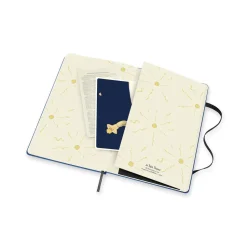 Moleskine: Le Petit Prince (Notesbog, Hardcover, Limited Edition, Large, Blå, Ruled)