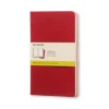 Moleskine Plain Cahier L - Red Cover (3 Set) (Quantity pack, Engelsk) af SIN AUTOR