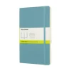 Moleskine Reef Blue Notebook Large Plain Soft (Bog, Notebook / blank book, Engelsk)