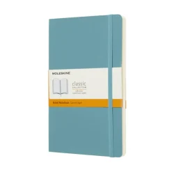 Moleskine Reef Blue Notebook Large Ruled Soft (Bog, Notebook / blank book, Engelsk)