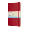 Moleskine Scarlet Red Large Dotted Notebook Soft (Bog, Paperback, Engelsk)