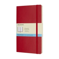 Moleskine Scarlet Red Large Dotted Notebook Soft (Bog, Paperback, Engelsk)