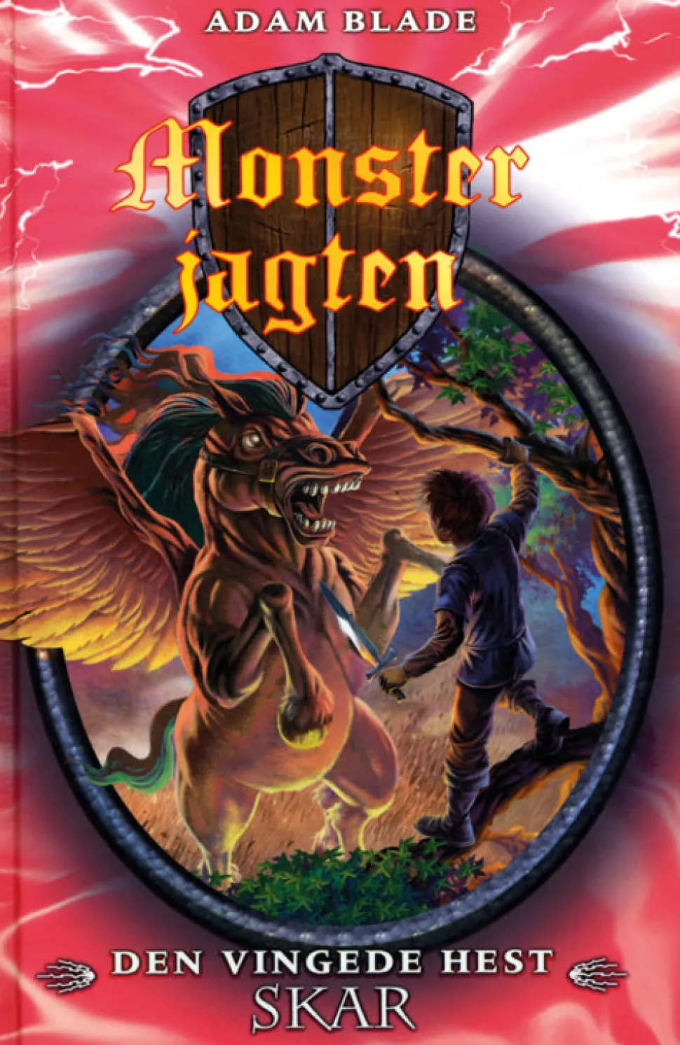 Monsterjagten (14) Den vingede hest Skar (Ebog, epub, Dansk) af Adam Blade
