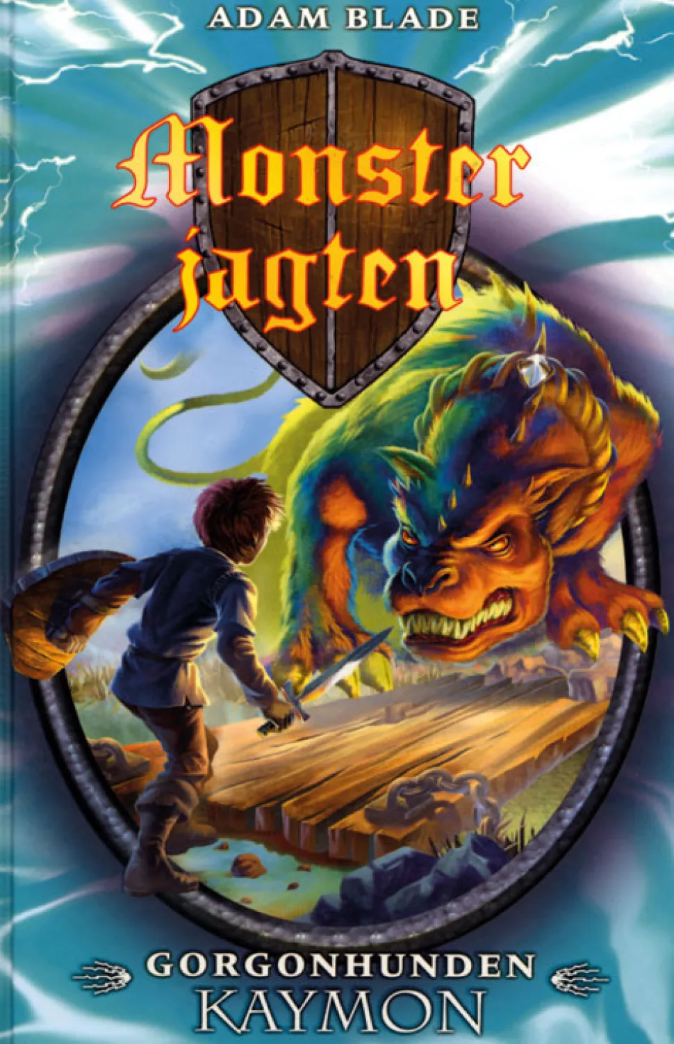 Monsterjagten (16) Gorgonhunden Kaymon (Ebog, epub, Dansk) af Adam Blade