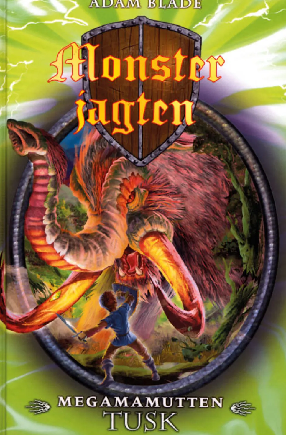 Monsterjagten (17) Megamamutten Tusk (Ebog, epub, Dansk) af Adam Blade