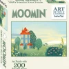 Mumin Art Puslespil - 200 brikker - Grøn (Spil, Dansk)