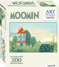 Mumin Art Puslespil - 200 brikker - Grøn (Spil, Dansk)