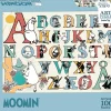Mumitroldene Art Puslespil - 1000 brikker - ABC: 1000 pcs - Moomin ABC puslespil (Spil, Dansk)