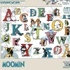 Mumitroldene Art Puslespil - 500 brikker - ABC: 500 pcs - Moomin ABC puslespil (Spil, Dansk)
