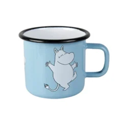 Mumitroldene Emaljekrus 2,5 dl Retro lyseblå (Merchandise)