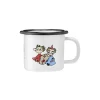 Mumitroldene emaljekrus 1,5 dl - Thingumy & Bob (Merchandise)
