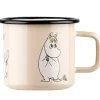 Mumitroldene emaljekrus 3,7 dl - Snorkfrøken, beige (Merchandise)