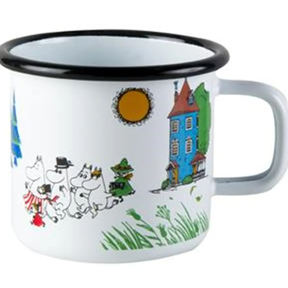 Mumitroldene emaljekrus 3,7 dl - Mumitroldene Valley (Merchandise)