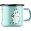 Mumitroldene emaljekrus 3,7 dl - Mumitroldene, mint (Merchandise)