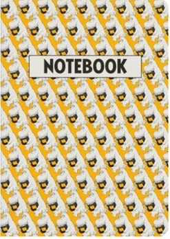 Mumitroldene Notesbog - Pop Art - A5 rød