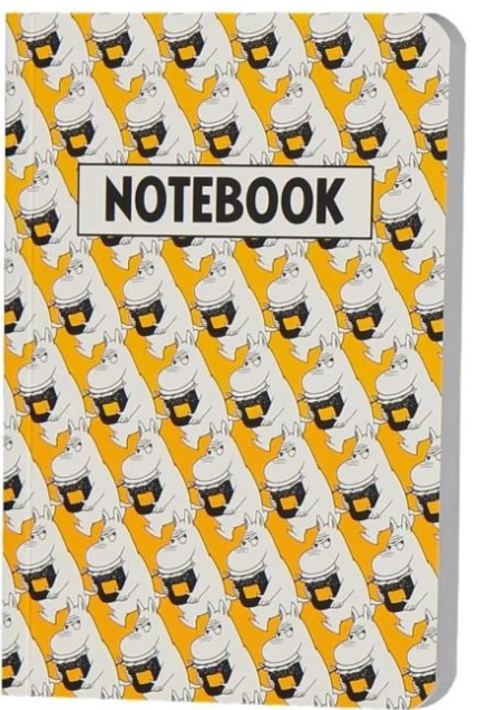 Mumitroldene Notesbog - Pop Art - A5 rød