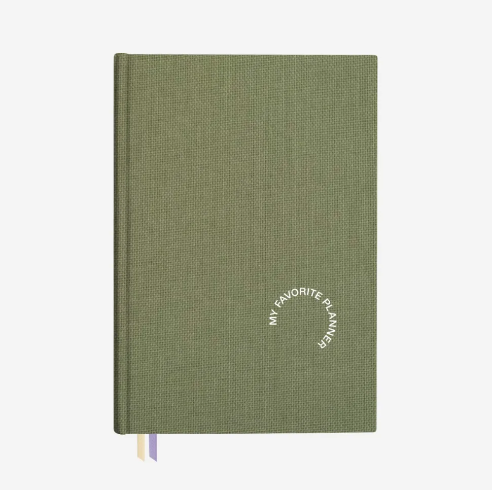 MY FAVORITE PLANNER 2025/2026 Lys grøn: Kalender Dateret / Studieplanner (Bog, Hardback, Dansk) af Forlaget Aronsen