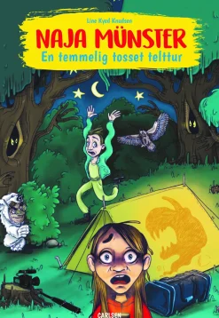 Naja Münster (2) - En temmelig tosset telttur (Bog, Indbundet, Dansk) af Line Kyed Knudsen