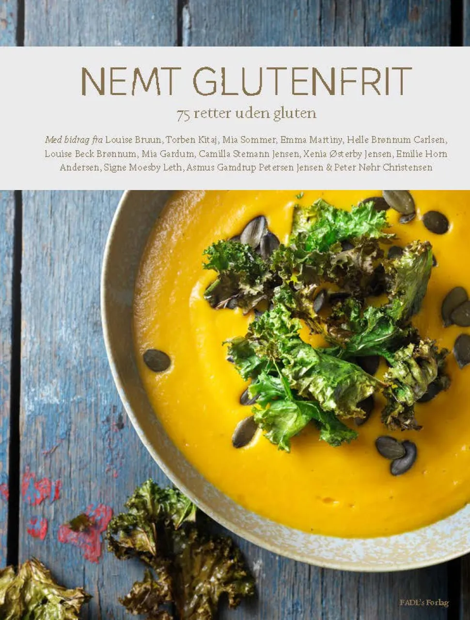 Nemt glutenfrit: 75 retter uden gluten (Hardback, Dansk) af Kompilation