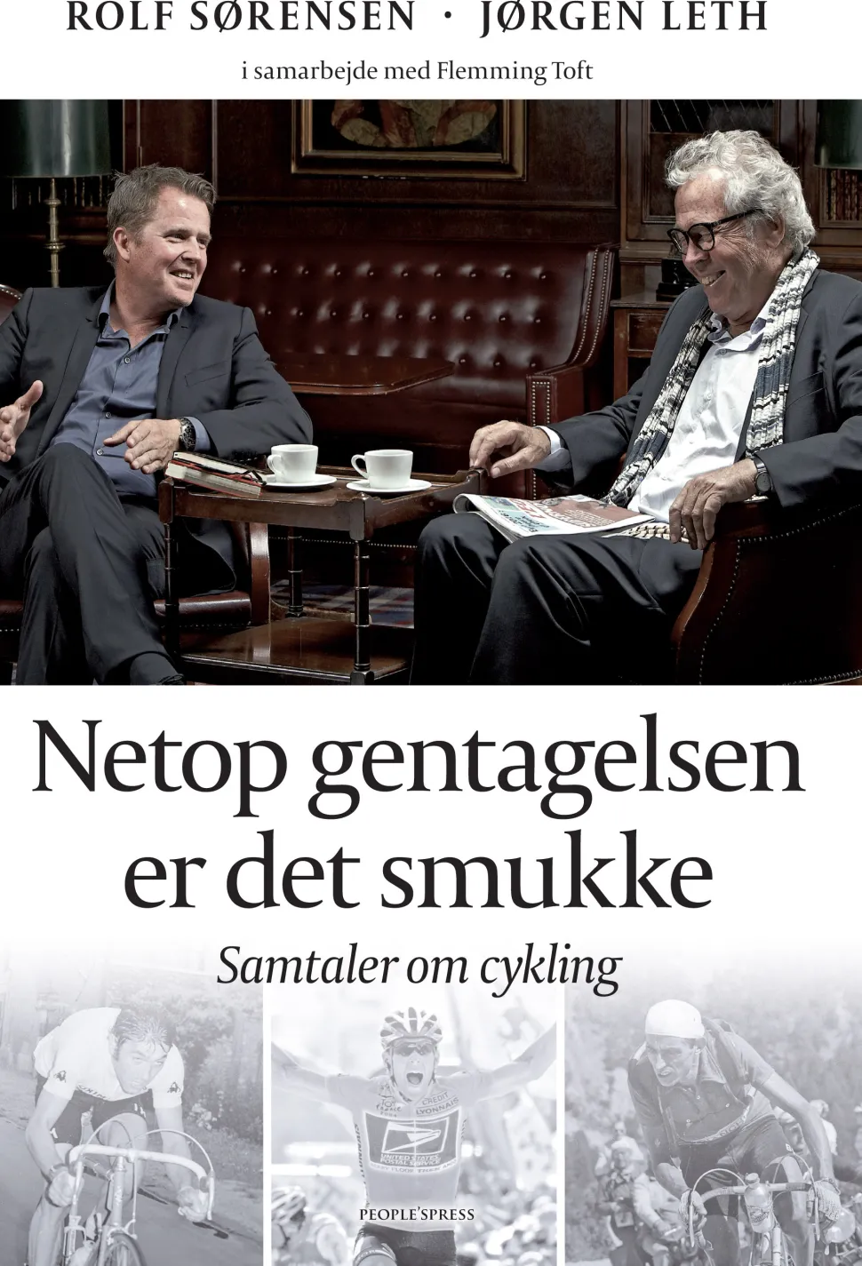 Netop gentagelsen er det smukke: Samtaler om cykling (Ebog, epub, Dansk) af Flemming Toft