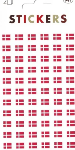 Oblater flag mini (Klistermærker)
