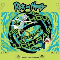 Official Rick And Morty Square Calendar 2025 (Kalender, Calendar, Engelsk)