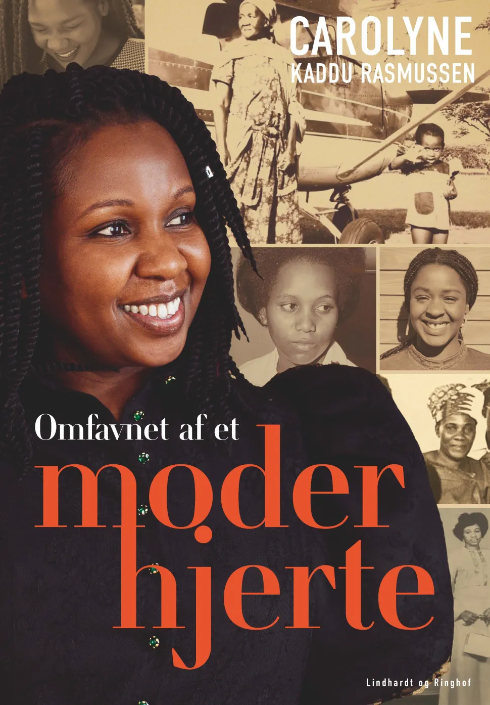 Omfavnet af et moderhjerte (Bog, Indbundet, Dansk) af Carolyne Kaddu Rasmussen