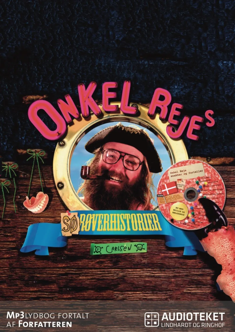 Onkel Rejes (sø)røverhistorier (Lydbog, zip_mp3, Dansk) af Mads Geertsen