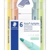 Overstregningspen Textsufer Triplus pastel ass (6) (Kontorartikler)