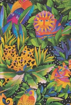 Paperblanks: Jungle Song - Whimsical Creations (Notesbog, Softcover, Whimsical Creations, Mini, Jungle Song, Lined)