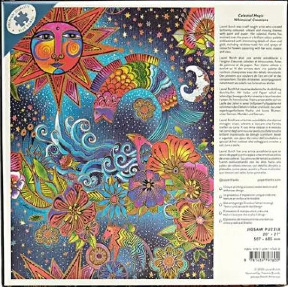 Paperblanks Puslespil - Celestial Magic Whimsical Creations (Spil)