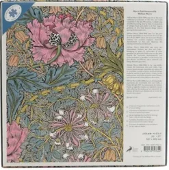 Paperblanks Puslespil - Morris Pink Honeysuckle (Spil)