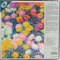 Paperblanks Puslespil - Monet's Chrysanthemums (Spil)