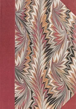 Paperblanks: Rubedo - Cockerell Marbled Paper (Notesbog, Hardcover, Cockerell Marbled Paper, Midi, Rubedo, Unlined)