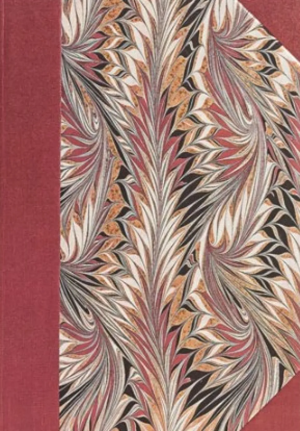 Paperblanks: Rubedo - Cockerell Marbled Paper (Notesbog, Hardcover, Cockerell Marbled Paper, Midi, Rubedo, Lined)