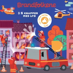 Pegebog med lyd - Brandfolkene (Bog, Papbog, Dansk)