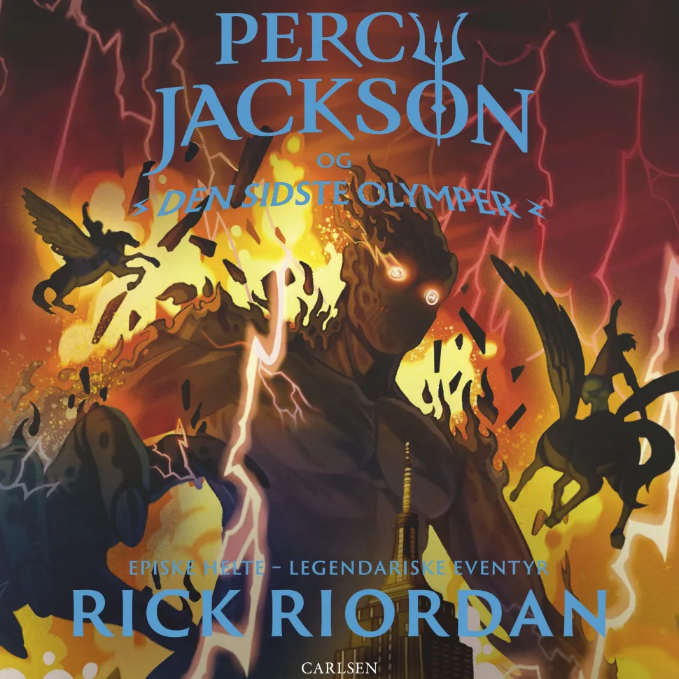 Percy Jackson 5: Den sidste olymper: Percy Jackson 5 - Den sidste olymper (Lydbog, zip_mp3, Dansk) af Rick Riordan