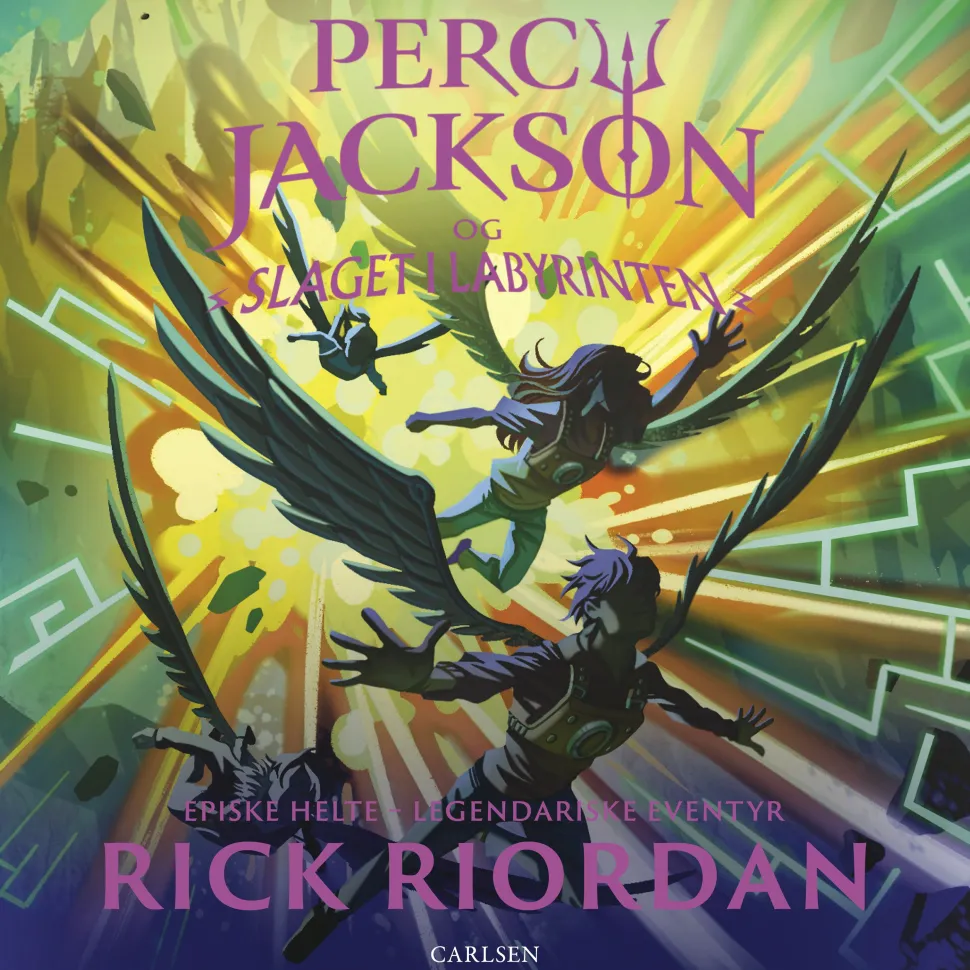 Percy Jackson 4: Slaget i labyrinten (Lydbog, zip_mp3, Dansk) af Rick Riordan