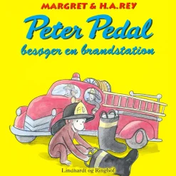Peter Pedal besøger en brandstation (Lydbog, zip_mp3, Dansk) af H.A. Rey