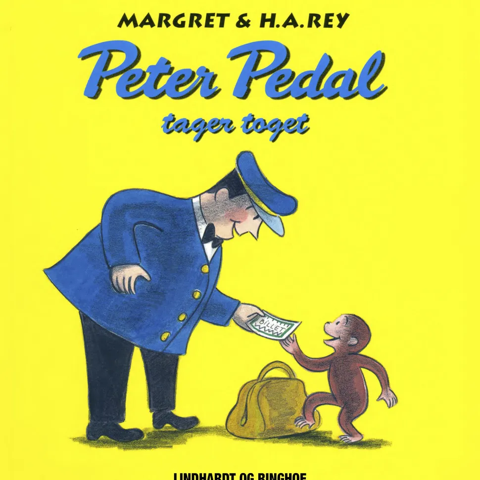 Peter Pedal tager toget (Lydbog, zip_mp3, Dansk) af Margret Og H.a. Rey
