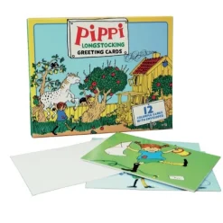 Pippi Langstrømpe - Kunstkort (Spil, Dansk)
