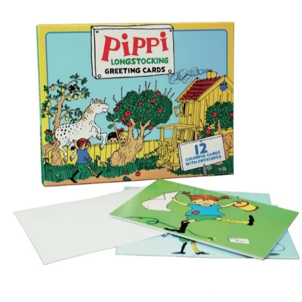 Pippi Langstrømpe - Kunstkort (Spil, Dansk)
