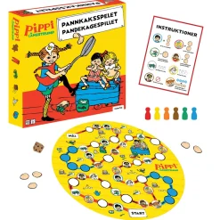 Pippi Langstrømpe - Pandekagespillet (Spil, Dansk)