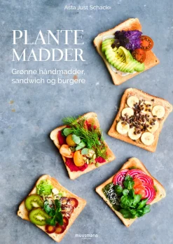 Plantemadder: Grønne håndmadder, sandwich og burgere (Bog, Indbundet, Dansk) af Asta Just Schack