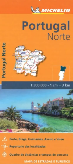 Portugal North (Falset, Engelsk) af Michelin