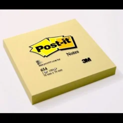 Post-it Notes 76x76 gul (12) (Kontorartikler)