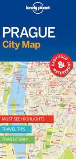 Prague City Map (Falset, Engelsk) af Lonely Planet