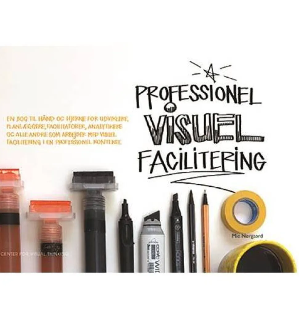 Professionel Visuel Facilitering: En bog til hånd og hjerne for udviklere, planlægger... (Bog, Paperback, Dansk)
